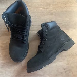 Black Timberland Boots